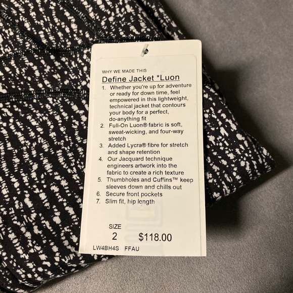 Lululemon define jacket* Luon - Picture 4 of 4